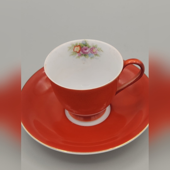 Castle China Dining Vintage Castle China Small Tea Cup Made In